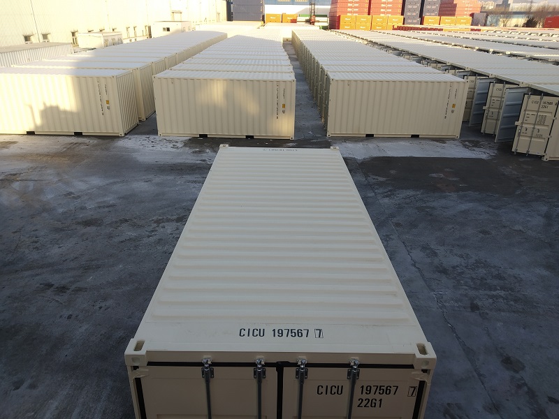stack of storage containers